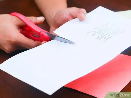 Image titled Make a Gift Box out of a Greeting Card Step 2