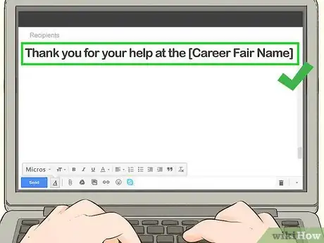 Image titled Follow Up After a Career Fair Step 4