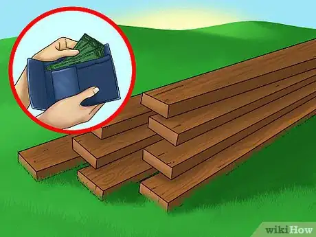 Image titled Build a Horse Fence Gate Step 1