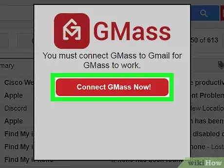 Image titled Send Mass Emails in Gmail Using GMass Step 8