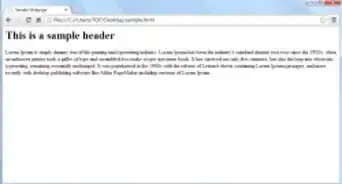 Make Paragraph Styled Heading Text in HTML