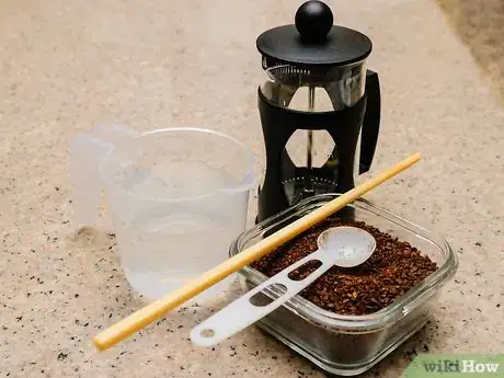 Image titled Make Espresso Beverages With a French Press Step 1