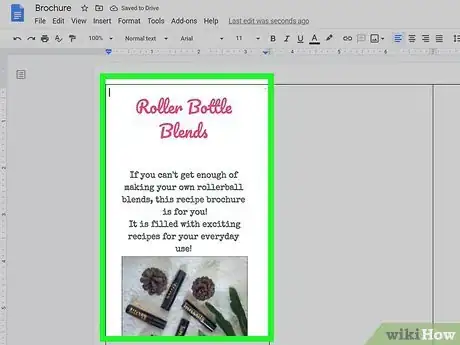 Image titled Make a Brochure Using Google Docs Step 8