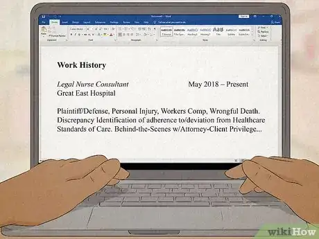 Image titled Become a Legal Nurse Consultant Step 6