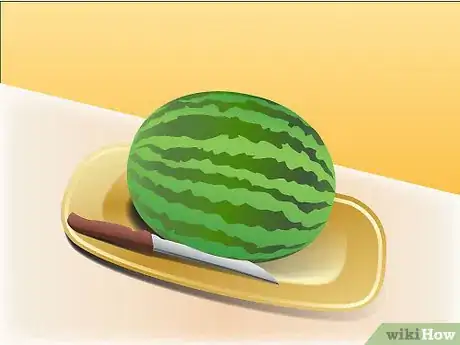 Image titled Carve a Watermelon into a Heart Basket Step 2