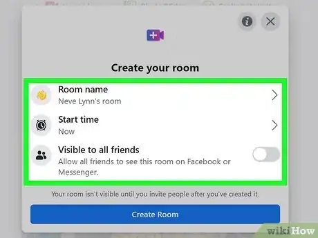 Image titled Use Facebook Rooms Step 9