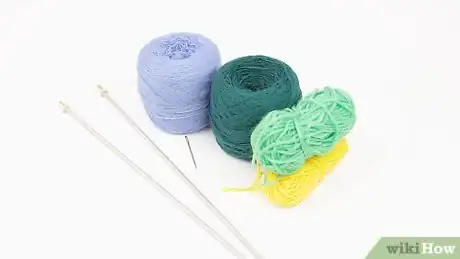 Image titled Knit Bunting Triangles Step 1