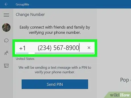 Image titled Change Phone Number on Groupme on PC or Mac Step 6