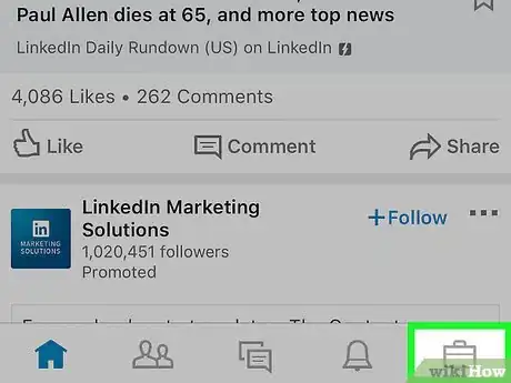 Image titled Share a Job Posting on LinkedIn Step 2
