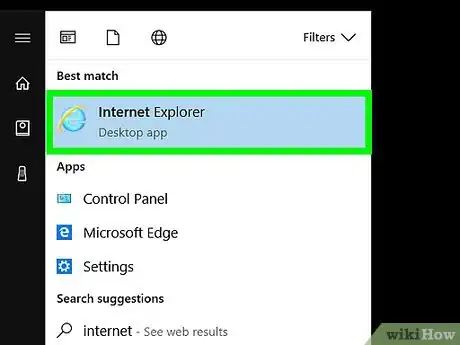 Image titled Create a Shortcut to a Website on Your Desktop with Internet Explorer Step 1