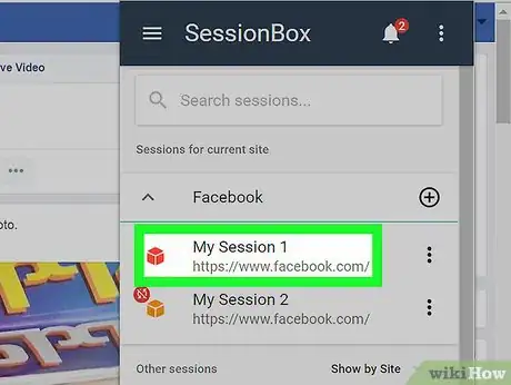 Image titled Switch Accounts on Facebook on PC or Mac Step 13