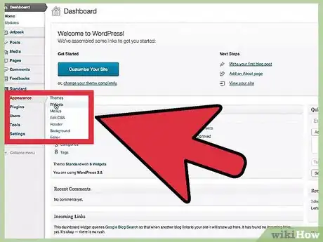 Image titled Add Twitter to a Wordpress Blog Step 2