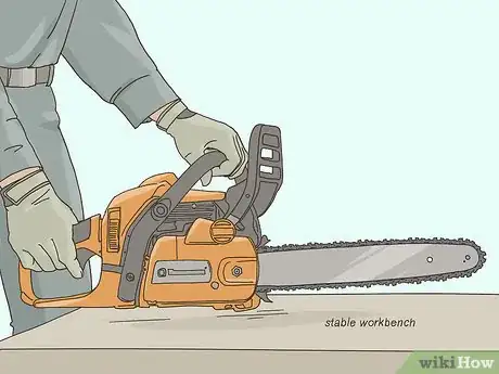 Image titled Clean a Chainsaw Step 1