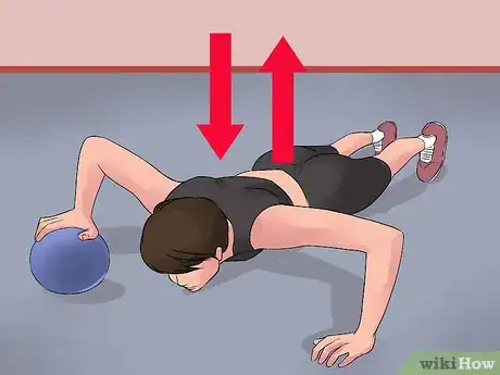 Image titled Do Medicine Ball Pushups Step 3