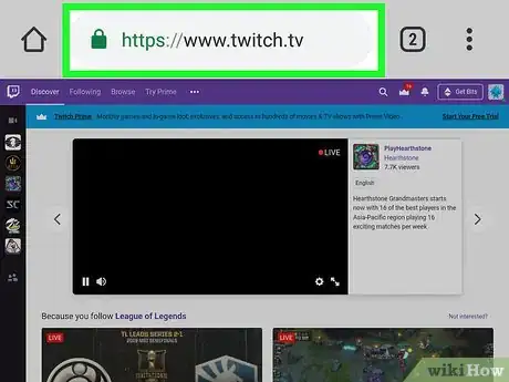 Image titled Change Your Twitch Profile Picture on Android Step 1