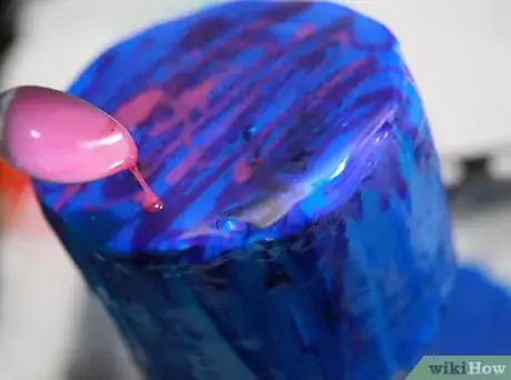 Image titled Make a Galaxy Mirror Cake Step 19