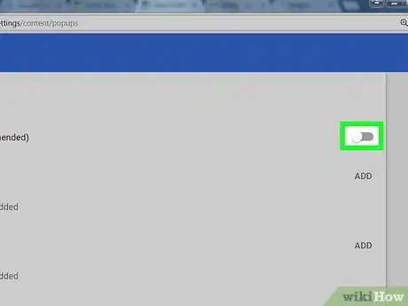 Image titled Allow Pop ups on Google Chrome Step 14