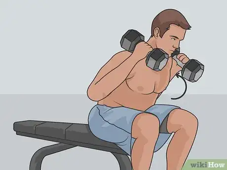 Image titled Do a Dumbbell Military Press Step 04