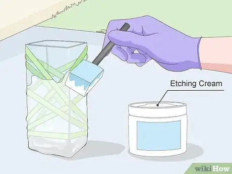 Image titled Make a Frosted Vase with a Rubber Band Step 13