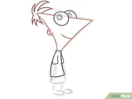 Image titled Draw Phineas Flynn from Phineas and Ferb Step 15