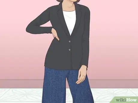 Image titled Wear Denim Culottes Step 8