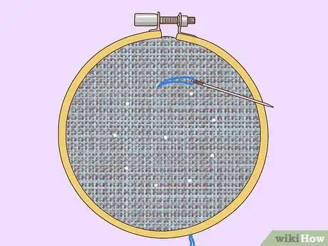 Image titled Do a Woven Wheel Stitch Step 3