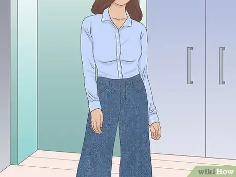 Image titled Wear Denim Culottes Step 6