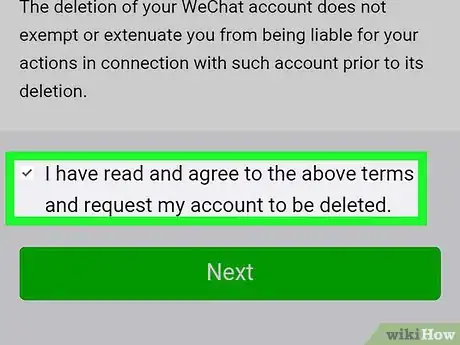 Image titled Delete a WeChat Account on Android Step 6