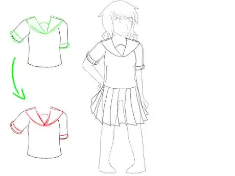 Image titled Collar sketch