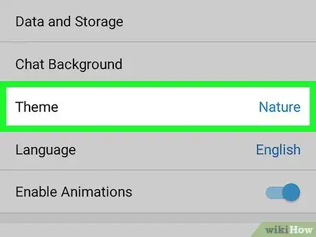 Image titled Turn on Night Mode on Telegram on Android Step 4