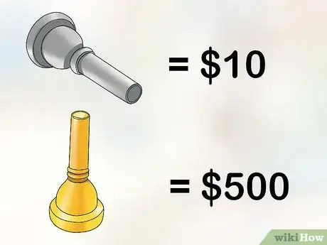Image titled Choose a Trombone Mouthpiece Step 1