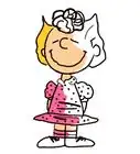 Draw Sally Brown from Peanuts