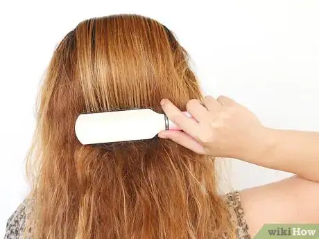 Image titled Make a Side Fringe Without Cutting Your Hair Step 1