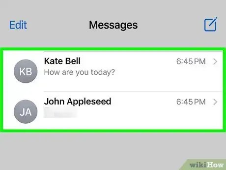 Image titled Pin a Text Message Conversation in iMessage Step 2