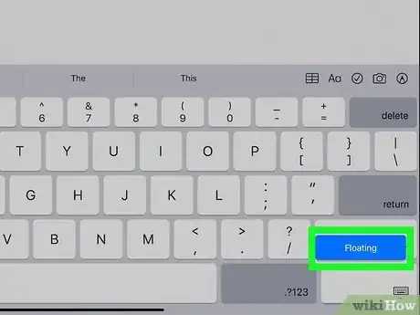Image titled Enable the Floating Keyboard on iPad Step 3
