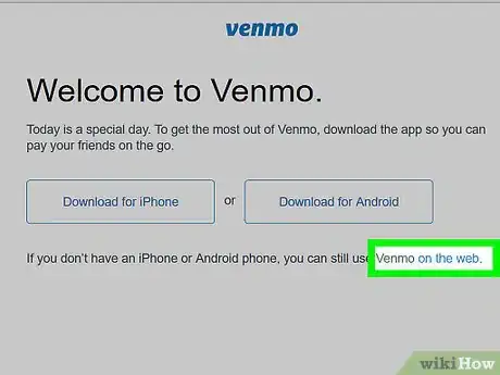 Image titled Create a Venmo Account on a PC or Mac Step 7