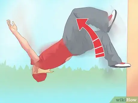 Image titled Run up a Wall and Flip Step 6