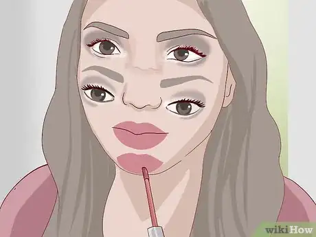 Image titled Create Double Vision Halloween Makeup Step 10