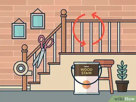 Image titled Stain a Banister Step 9