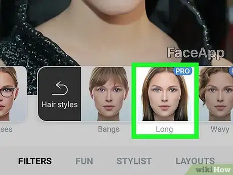 Image titled Use FaceApp on Android Step 7