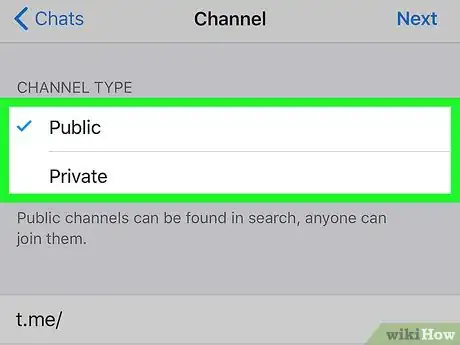 Image titled Create a Telegram Channel on iPhone or iPad Step 7