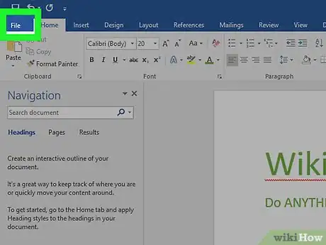 Image titled Protect a Document Step 2