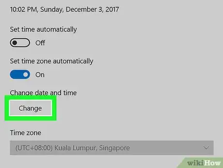Image titled Change the Date in Windows 10 Step 4