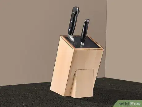 Image titled Store Knives in Your Kitchen Step 2