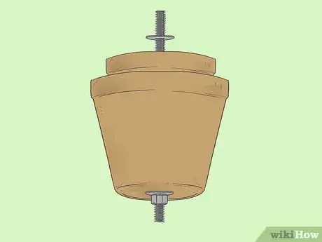 Image titled Make a Space Heater with Flower Pots and Candles Step 8