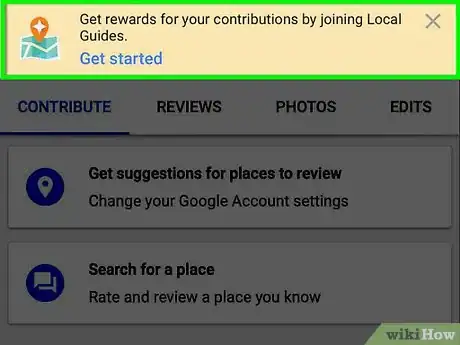 Image titled Become a Local Guide on Google Maps on an iPhone Step 4
