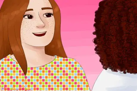 Image titled Woman Talks to Friend.png