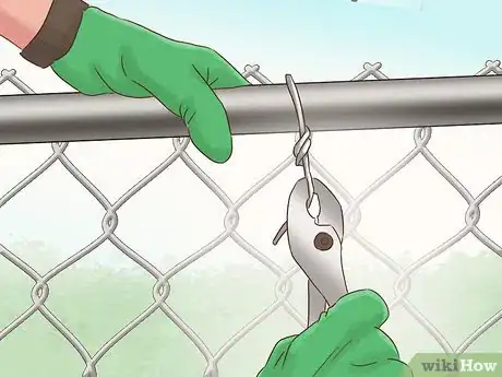 Image titled Repair a Chain Link Fence Step 11