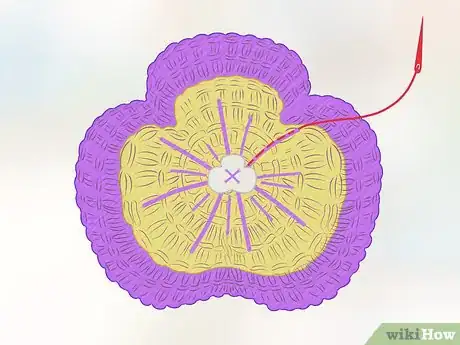 Image titled Crochet Pansy Flowers Step 13
