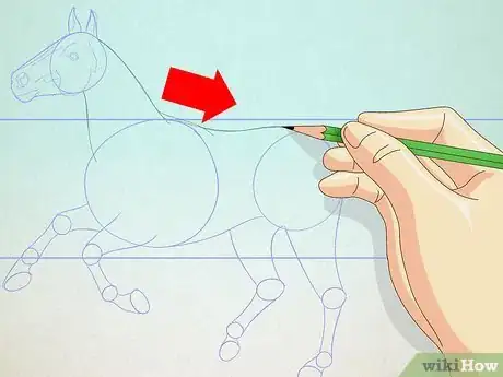 Image titled Draw a Realistic Looking Horse Step 19